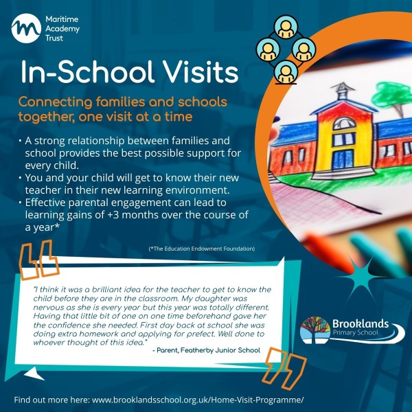 In School Visit Programme Infographic